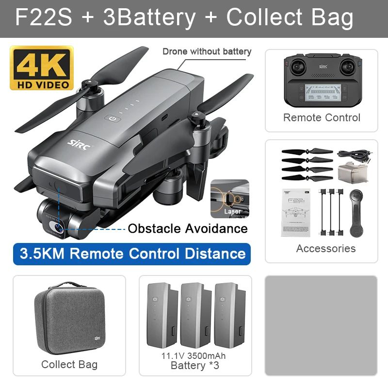 F22S 4K 3B med väska