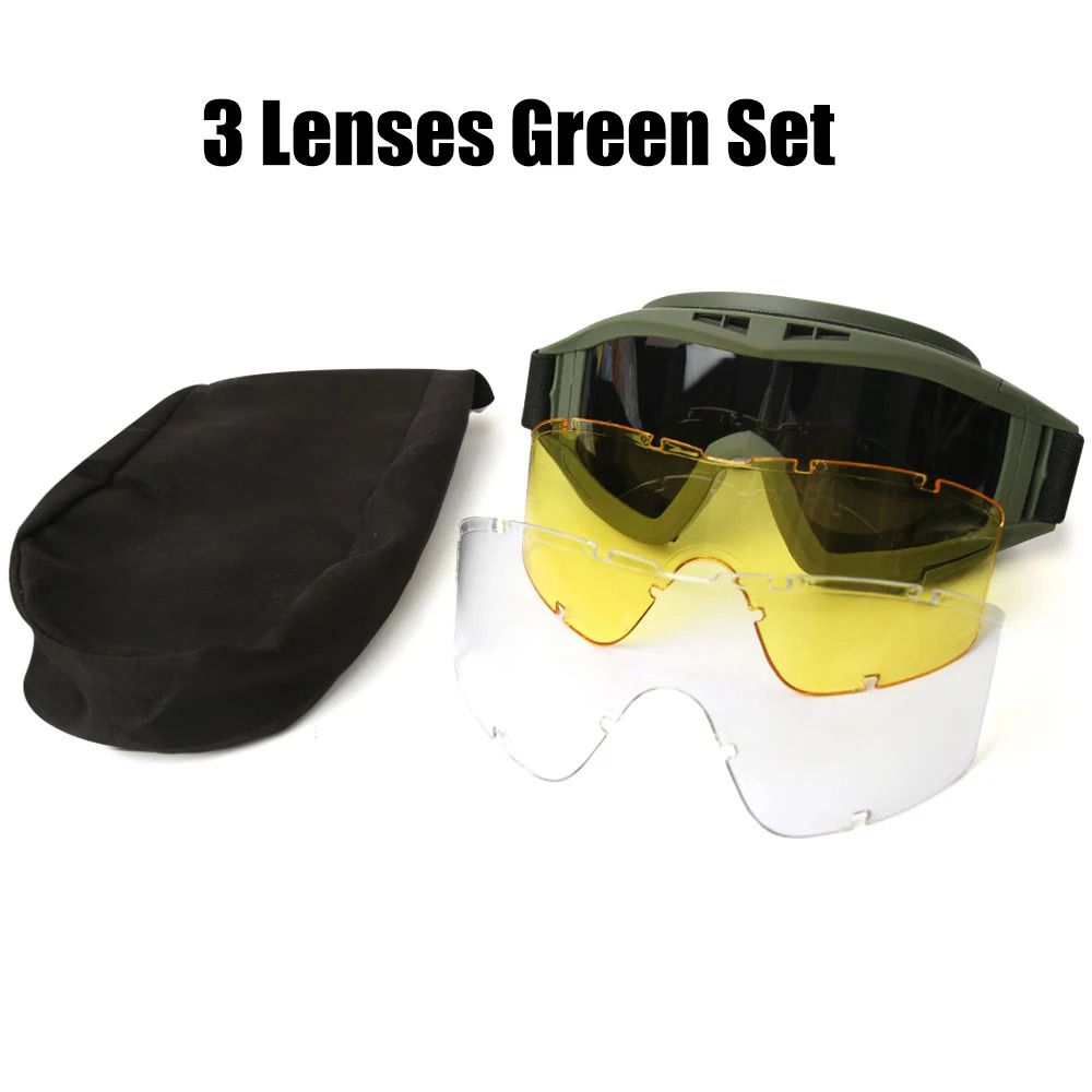 3 Lenses Green