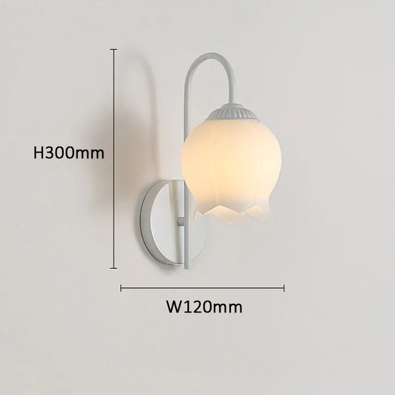 H300xW120mm Warm White E27 Bulb D White