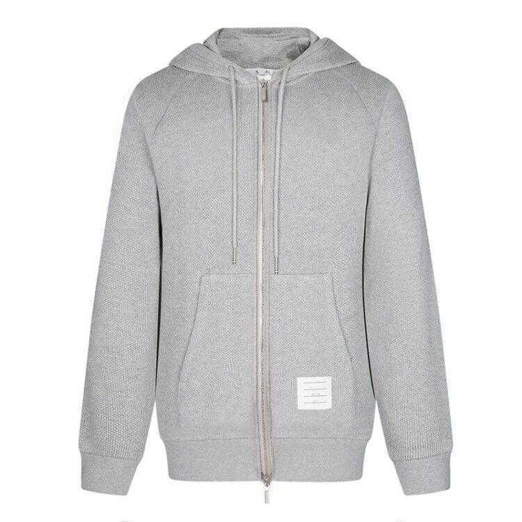 manteau gris foncé grainé