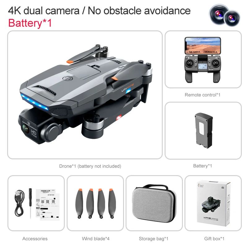 4k dubbele camera 1B