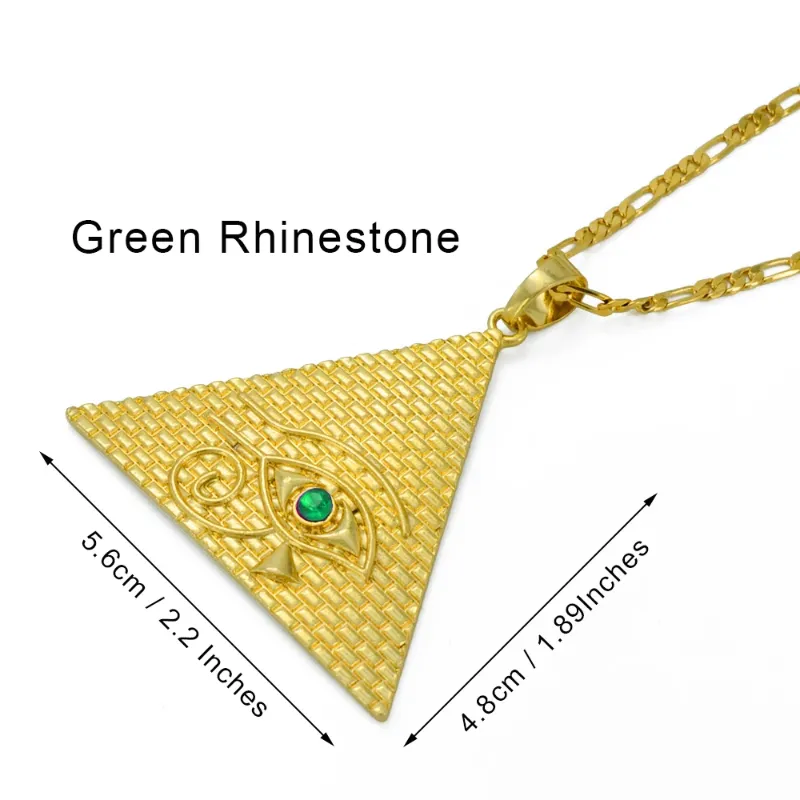 45cm OR 17.7 Inches Green Rhinestone
