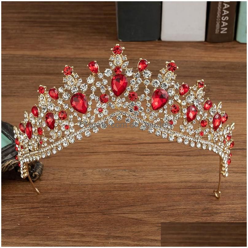 1pcs couronne rouge