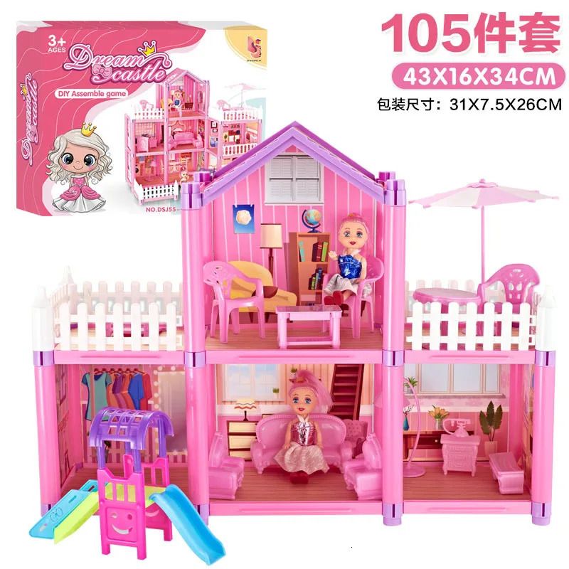 Puppenhaus 105pcs