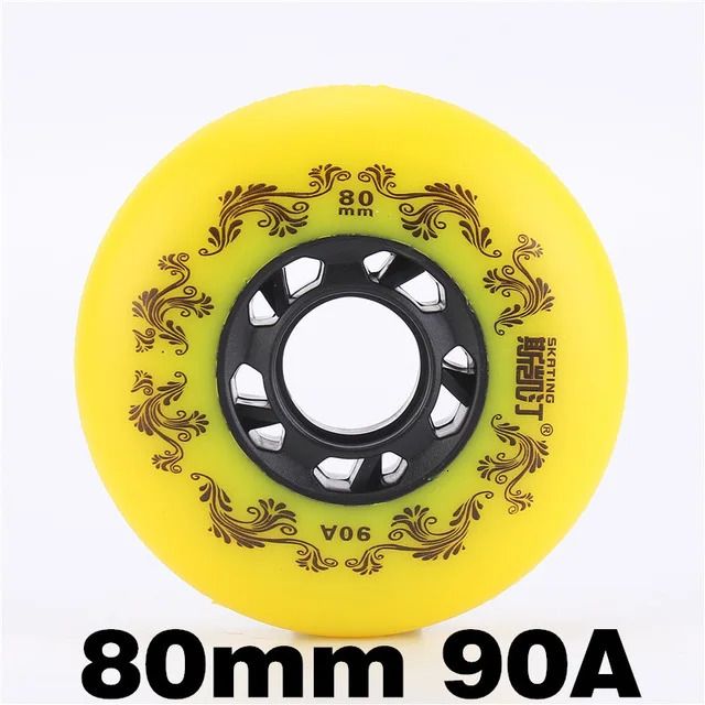 Yellow 80mm 8pcs