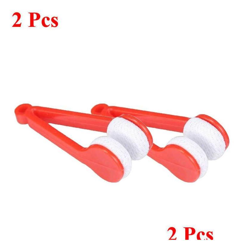 2 Pcs Red