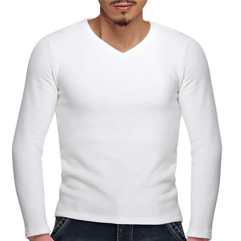 V Neck White