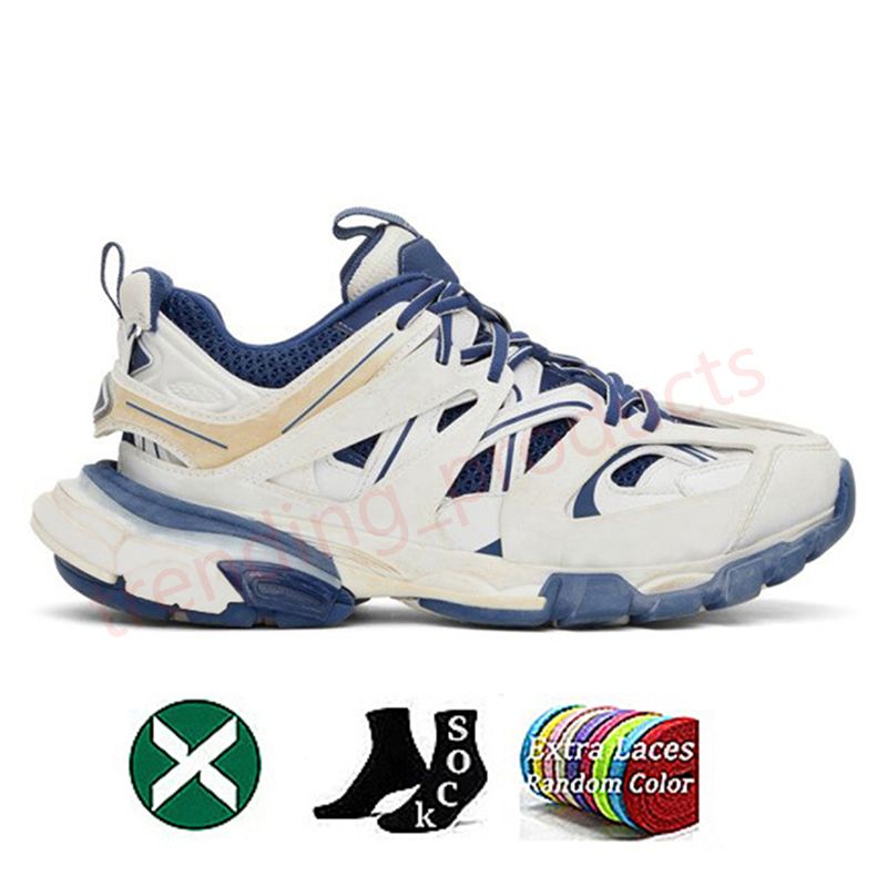 D29 White Dark Blue 35-46