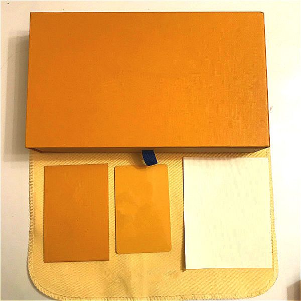 Dust bag + card + box packaging