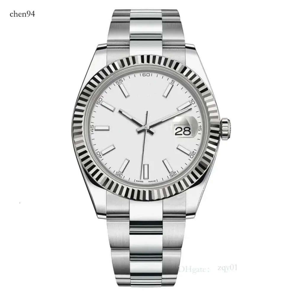 Designer Movement Mm Watch Mens Full Stainless Steel Waterproof