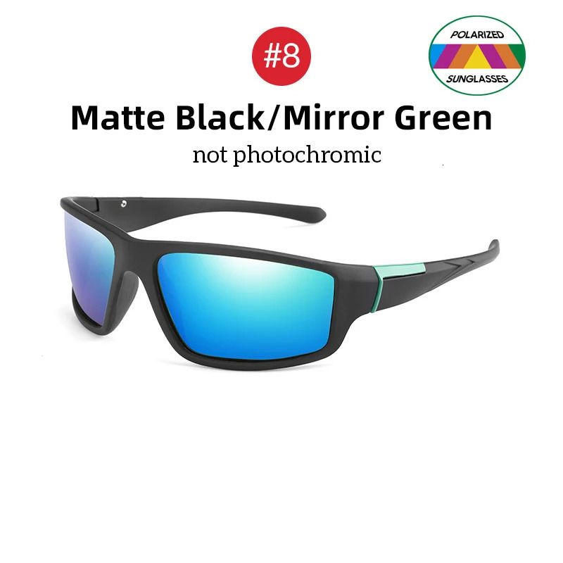 8 Matte Black Green