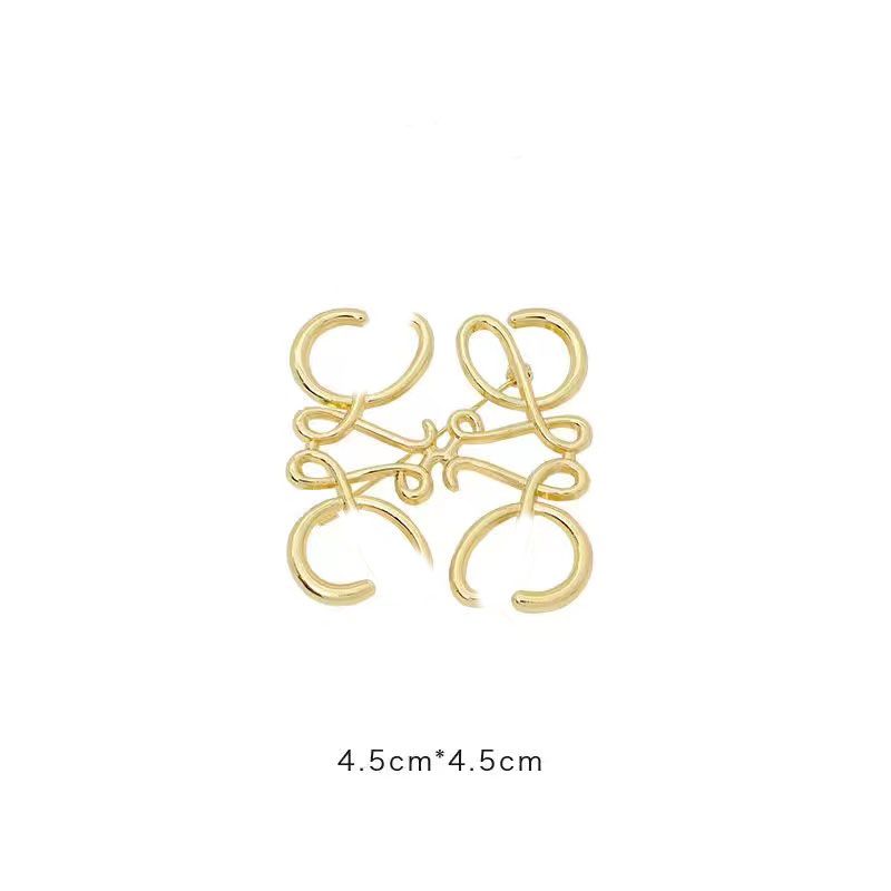 20style Classic Fashion Luxury Brand Designer Letter Pins Brooches
