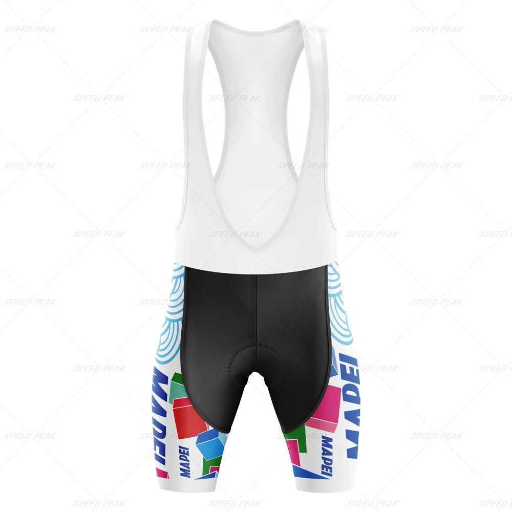 White Bib Shorts9