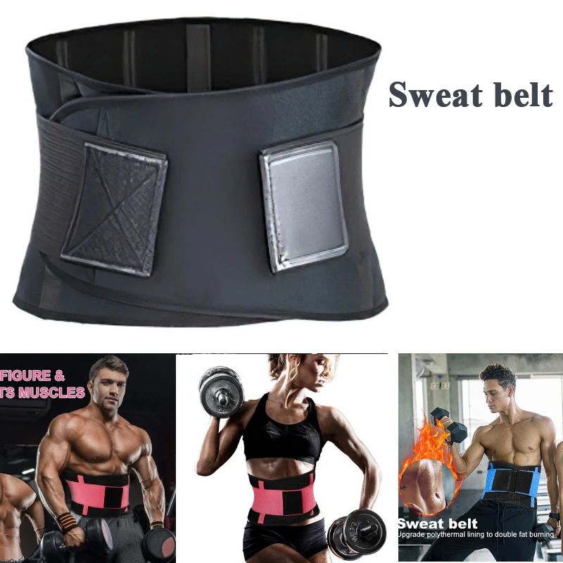 Black Sweat Belt-L