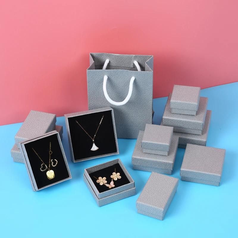 lizhiwen Jewelry box 5x5x3cm gray