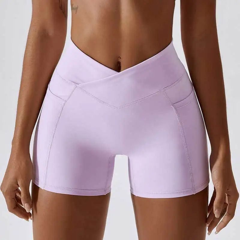 lila shorts
