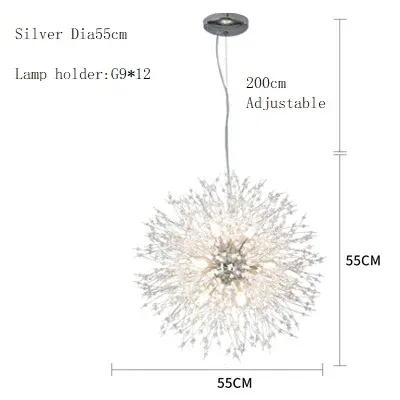 Luce Fredda 6000K Rotonda D55cm Cromo