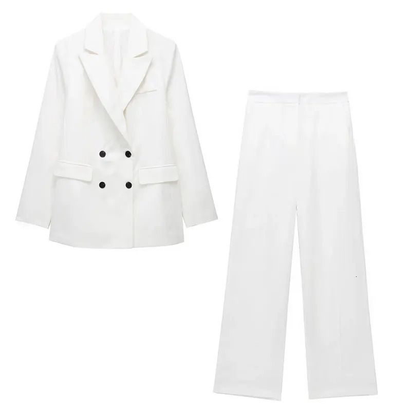 white coat pant