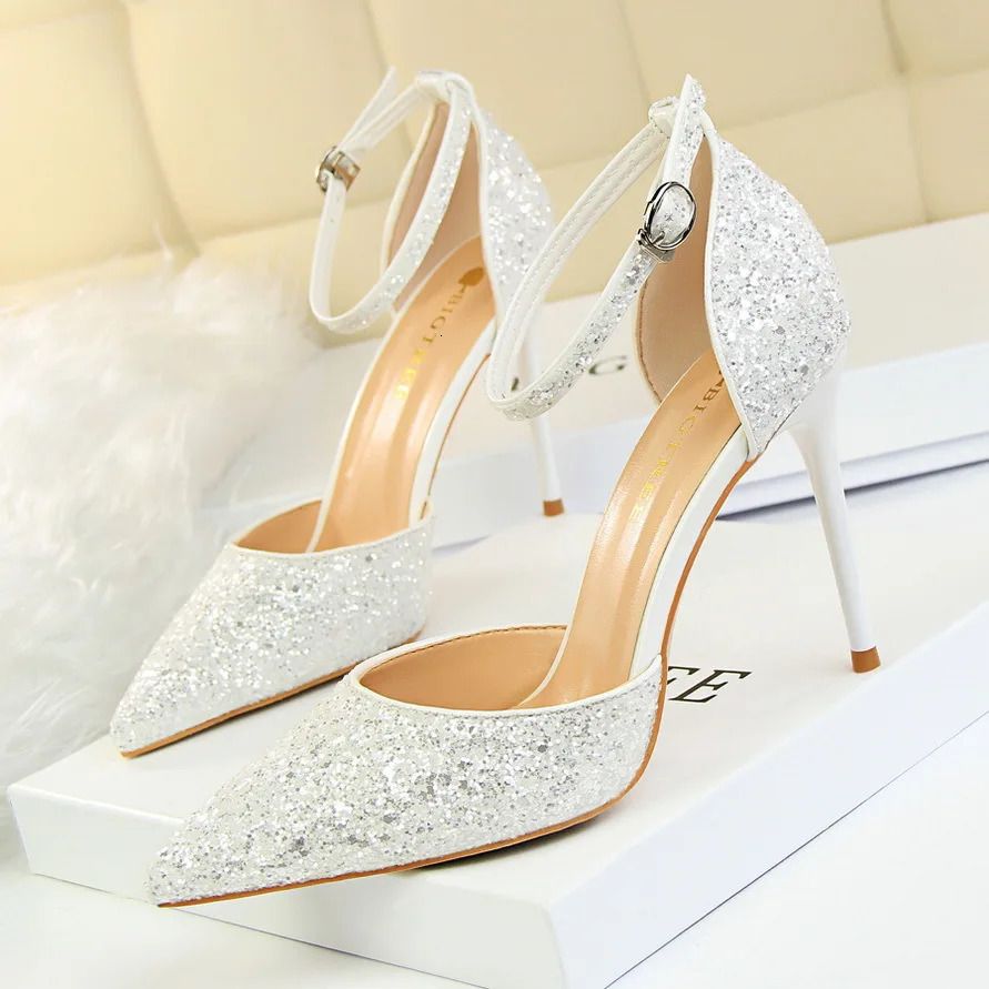 Talons blancs de 9,5 cm