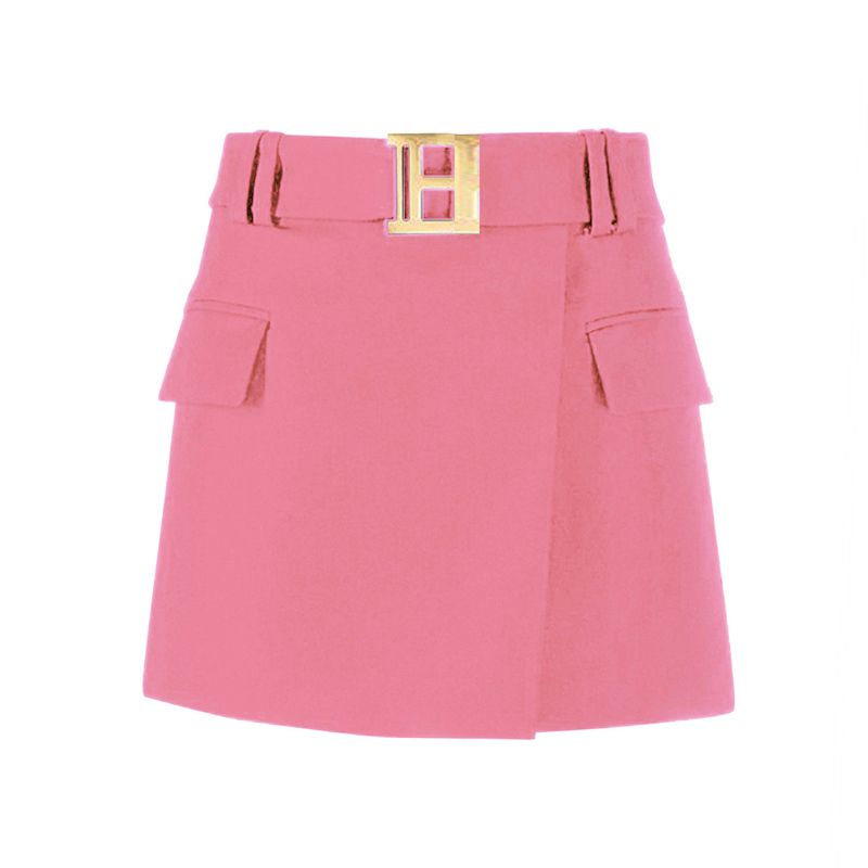 pink skirt