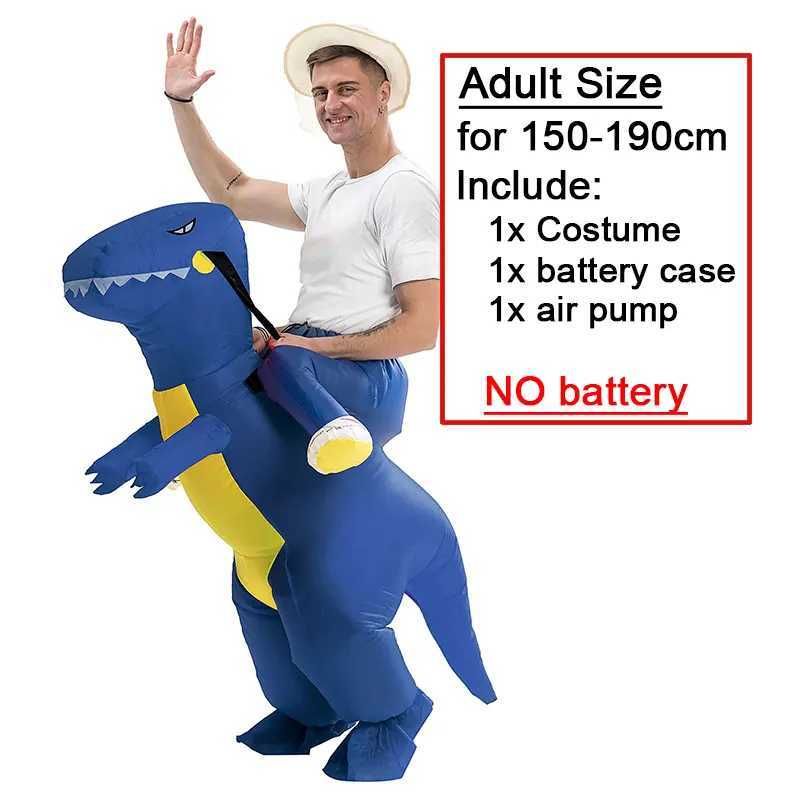 adult blue dino