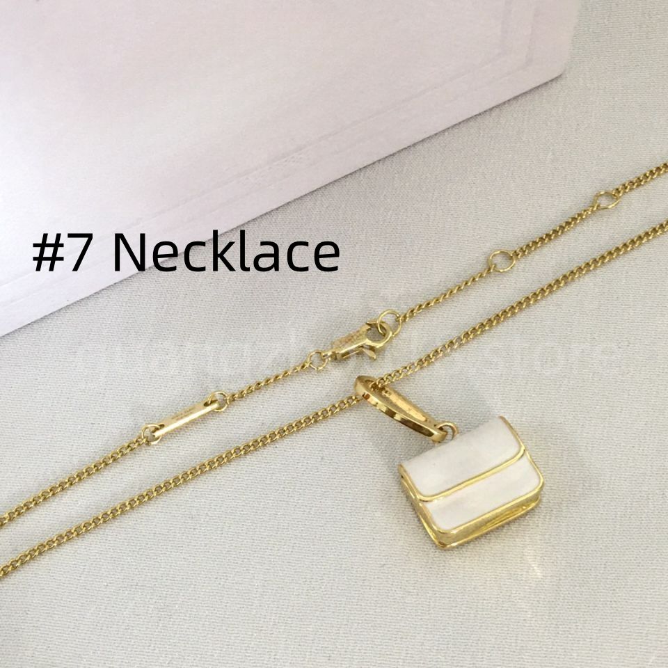 #7 Ce-Necklace-White Bag