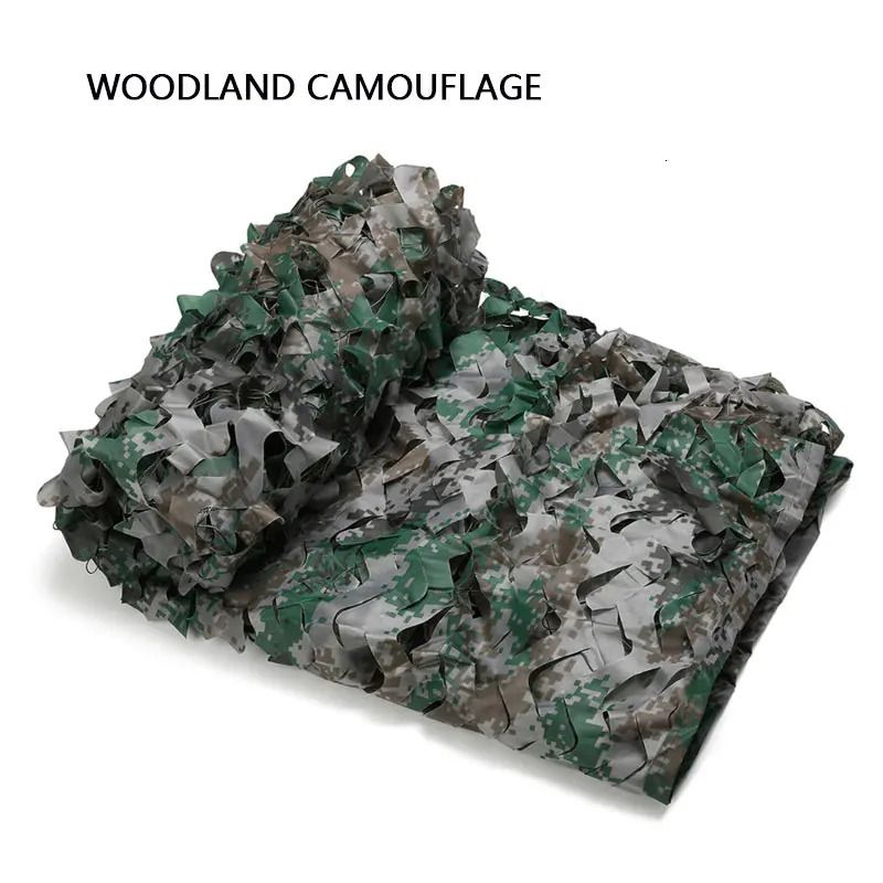 Woodland Camouflage-2x4m