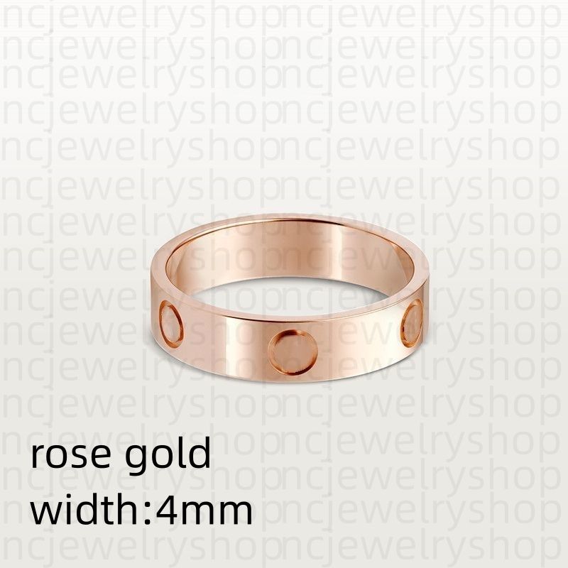 Oro rosa de 4 mm