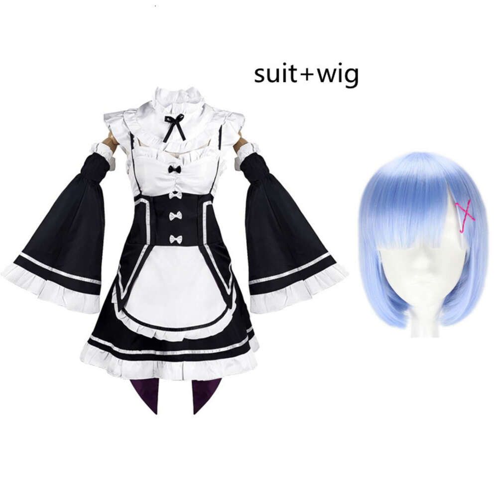 Perruque de costume Rem