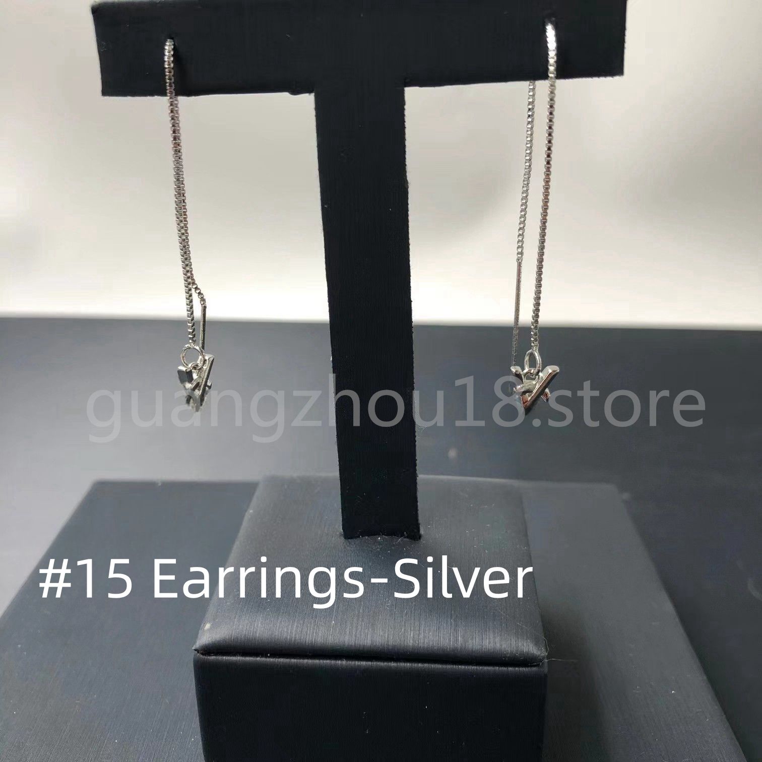 #15 Earrings (Silver)