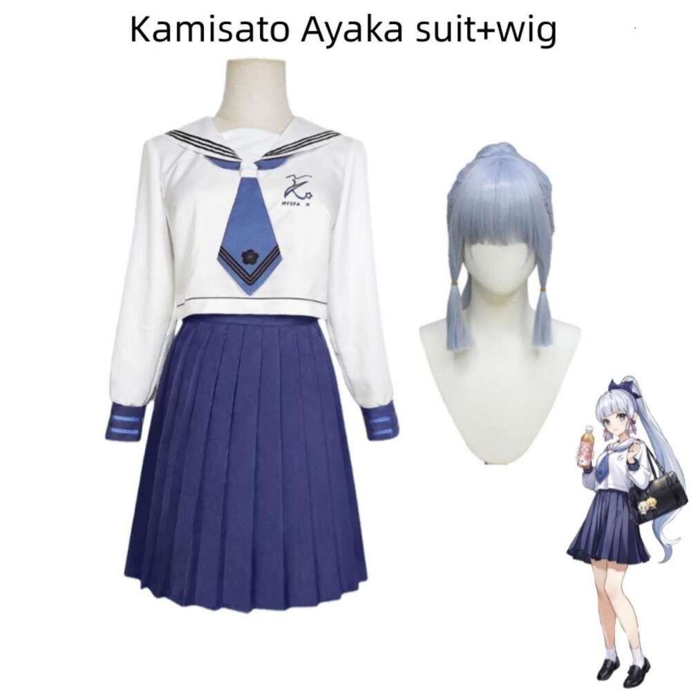 Ayaka suit wig