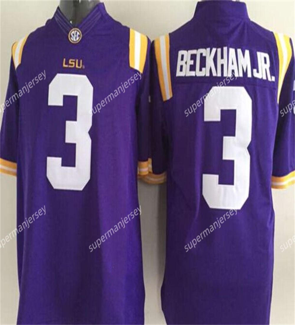 Maillot violet n°3 Odell Beckham Jr.