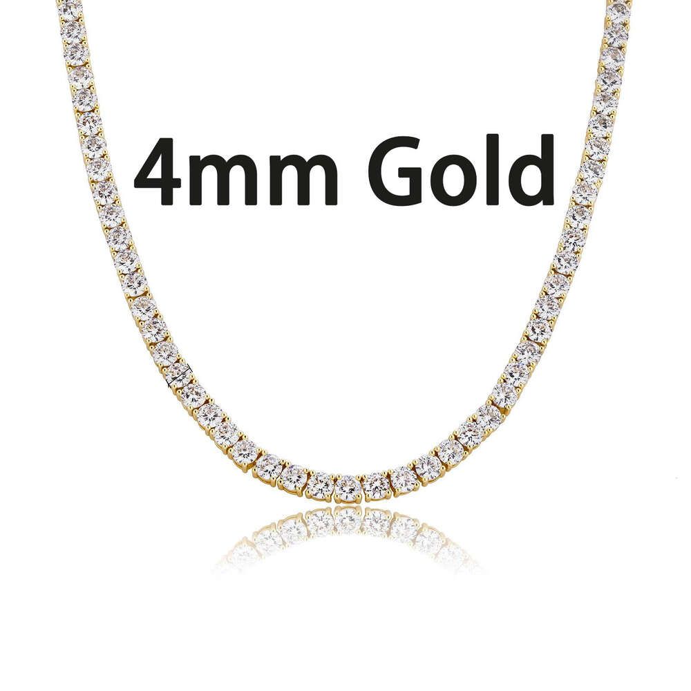 Collier Gold-18 pouces de 4 mm