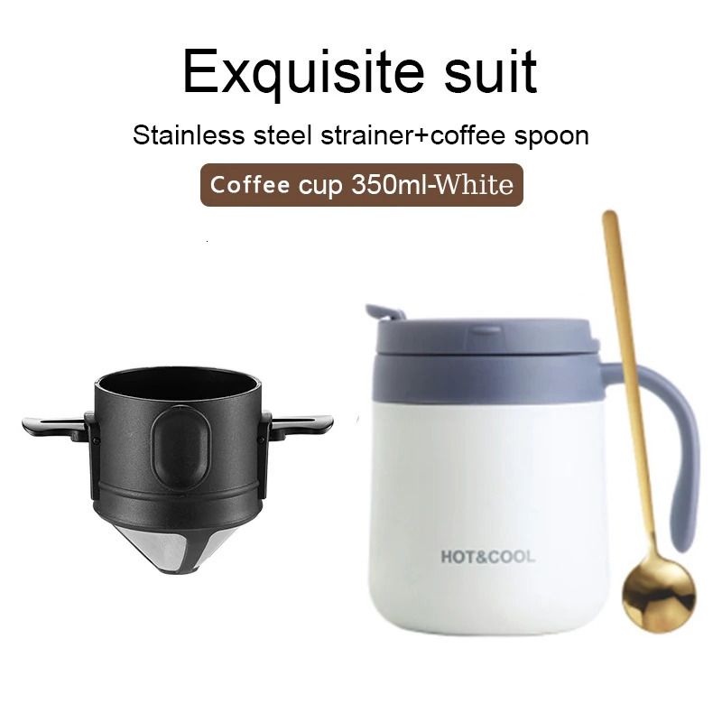 Ensemble de tasse blanche de 350 ml