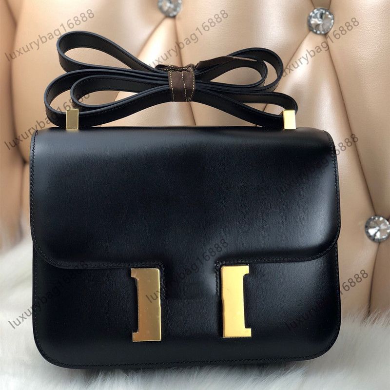 Box Leather Black Gold