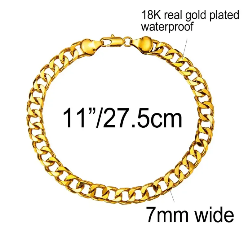 18K gold 11 inches