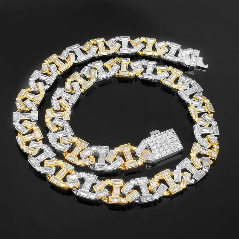 Halskette 35cm 1 Gold Silber