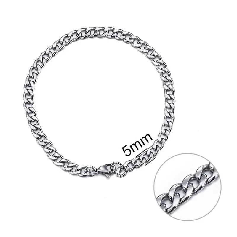 5mm Silver-9.06 Inch 23cm