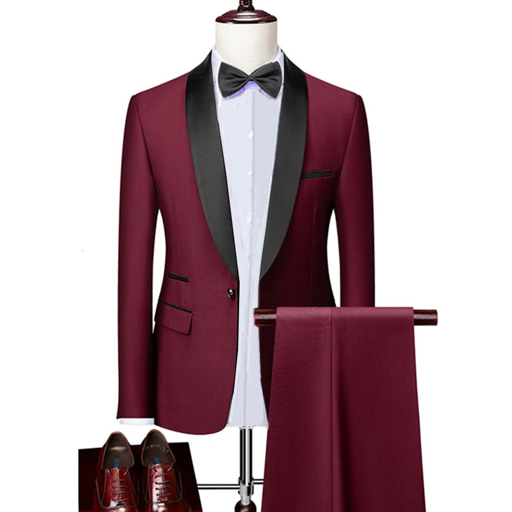 2 datorer Set Wine Red