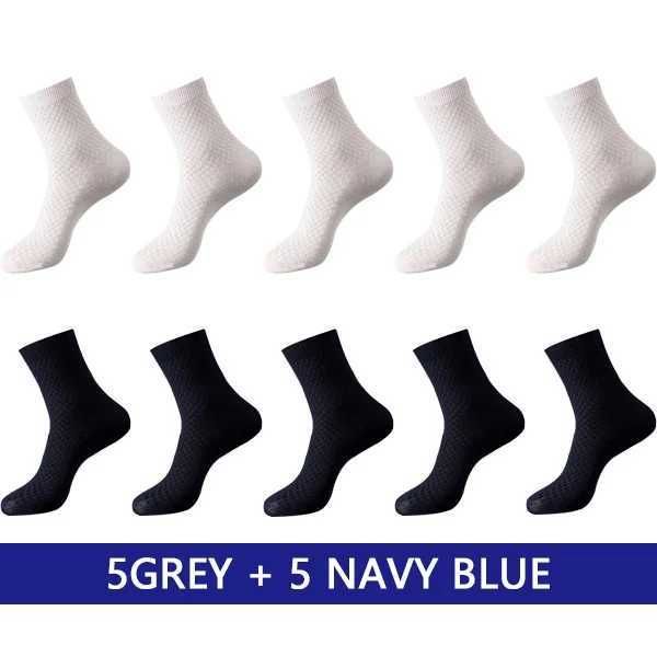5Grey 5Navy Blue