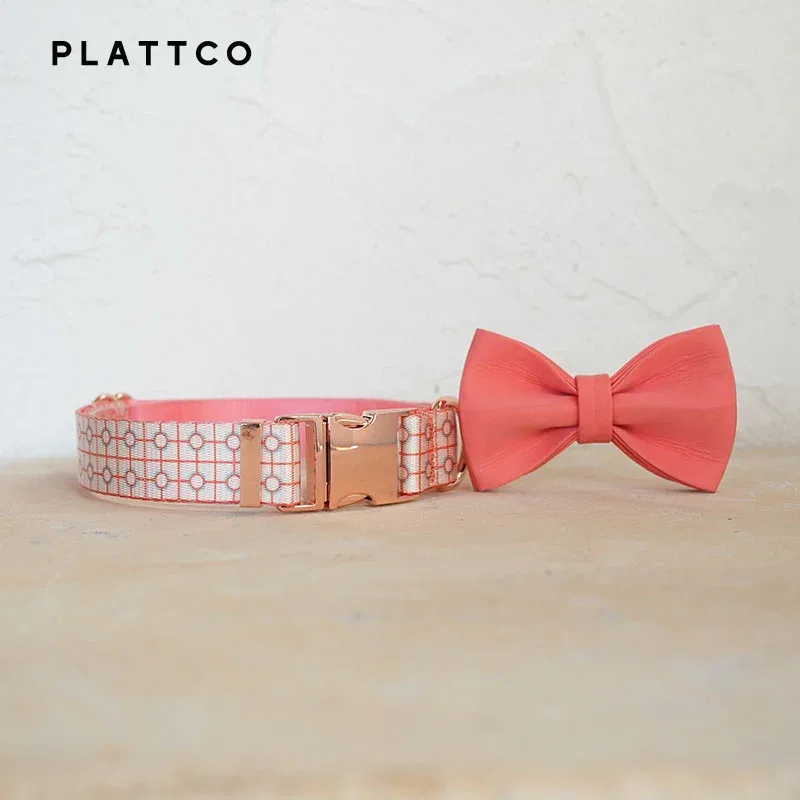 Collar de perro de la pajarita