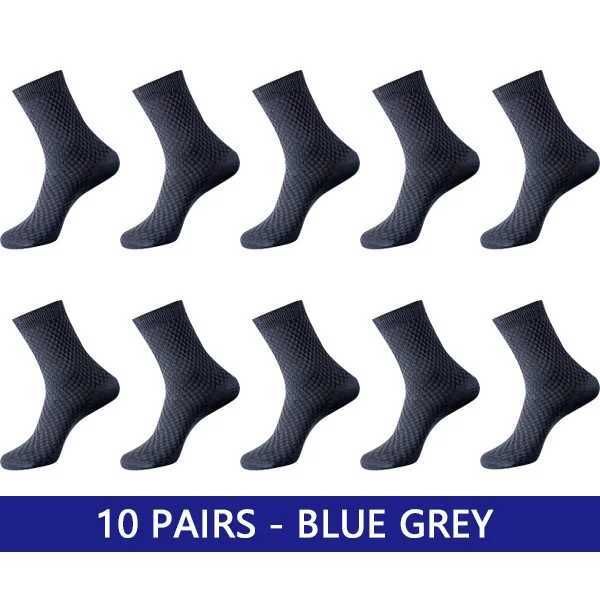 10 par blå grå