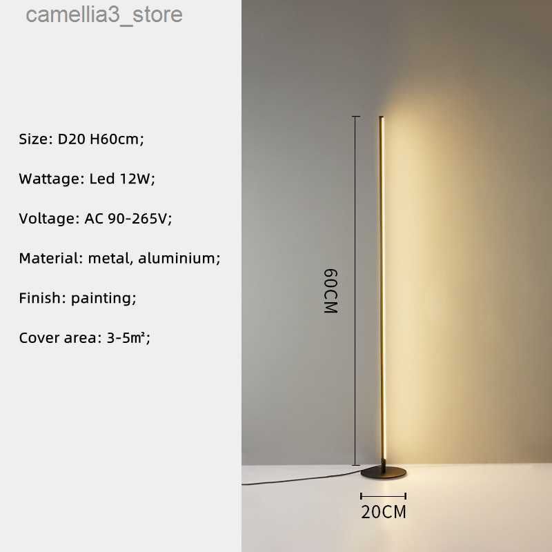 d D20 H60cm 12w-3 Plugue Light-Uk regulável