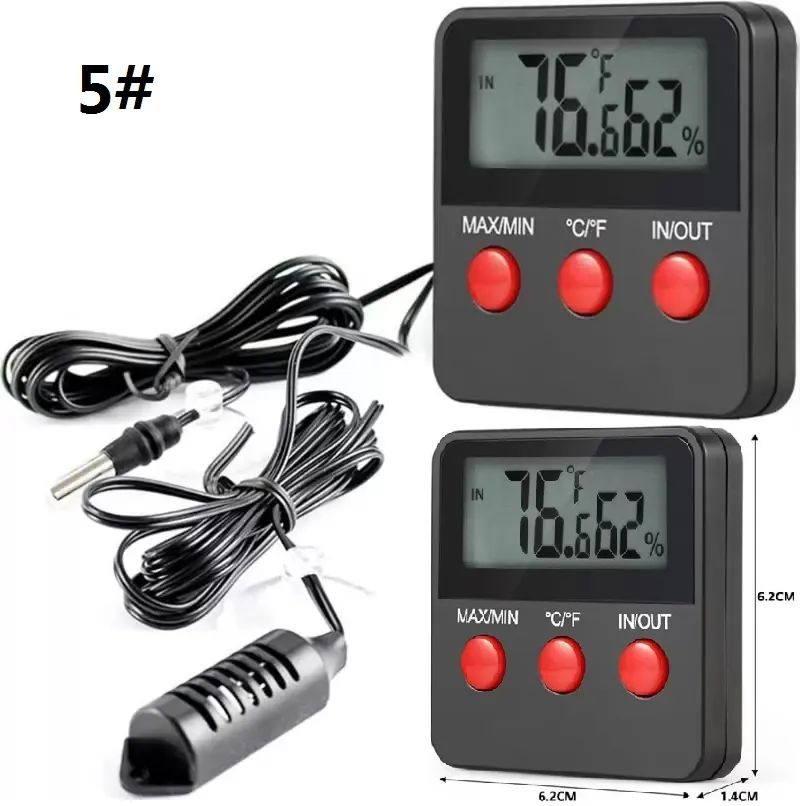 5#Thermometer Monitor Hygro