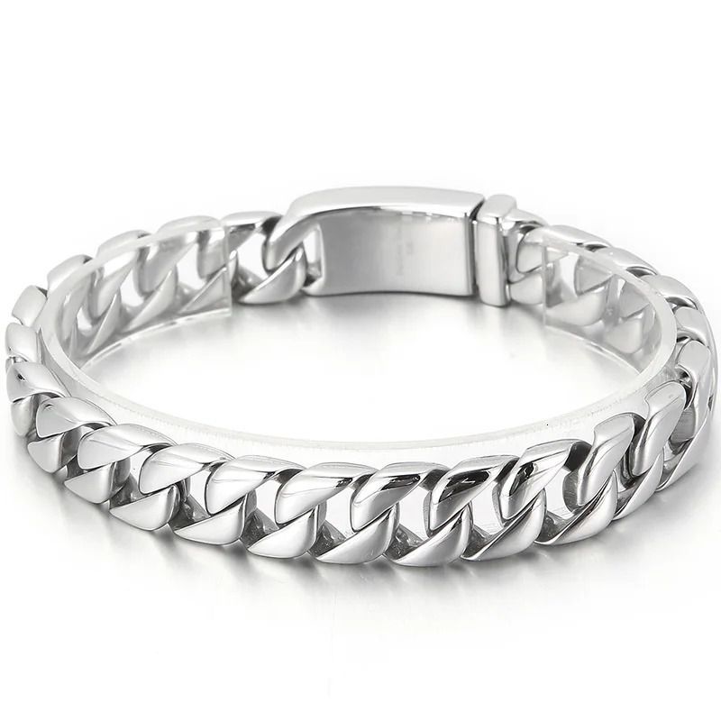 Couleur d'argent 12mm-21.5cm