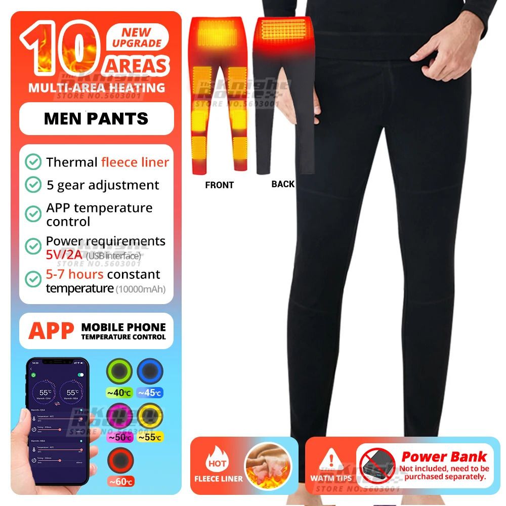 10areas pantalons hommes