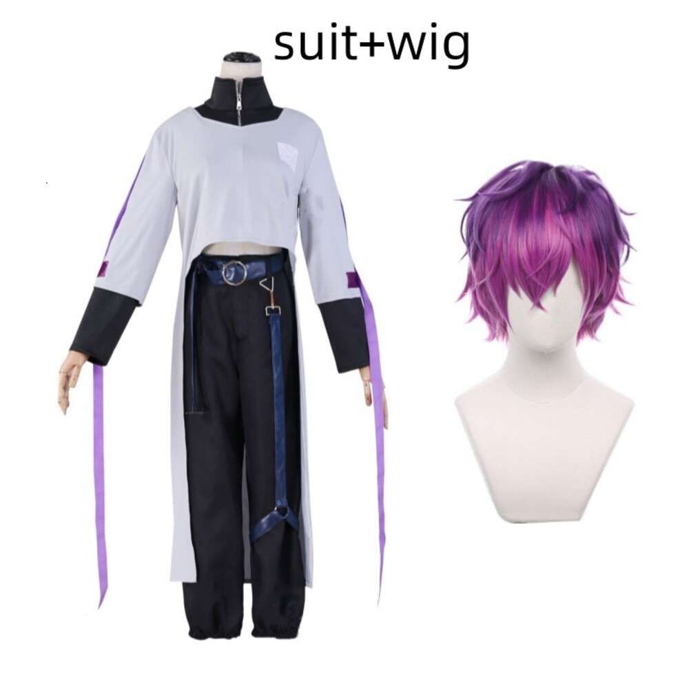 man suit wig