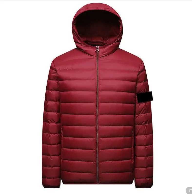 hooded wine red