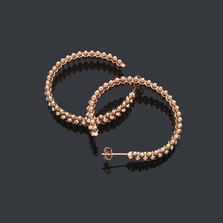 016-68 Rose Gold Earring