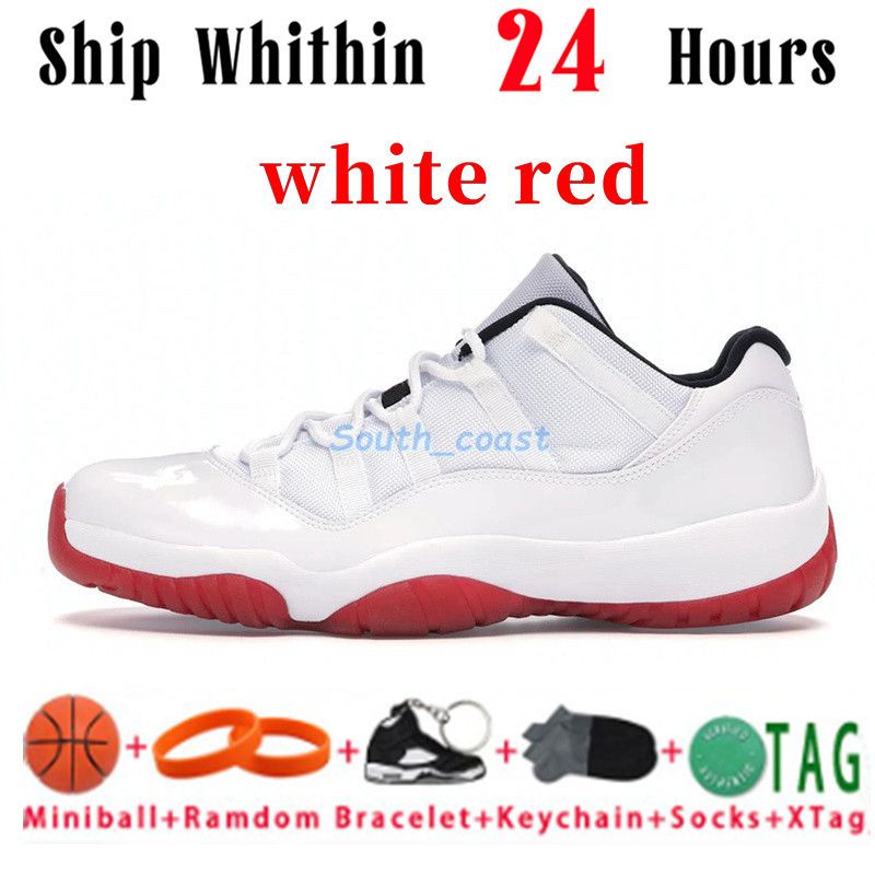 42 white red